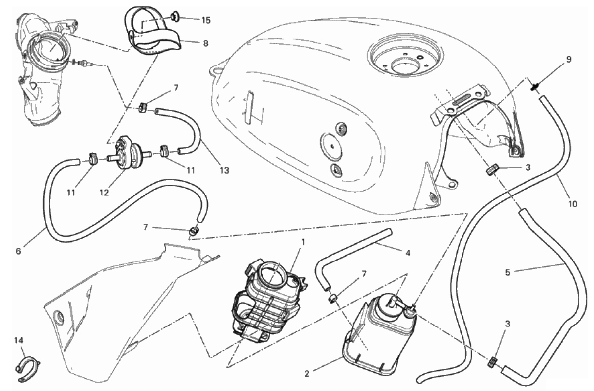 HOT AIR PIPE CANISTER 