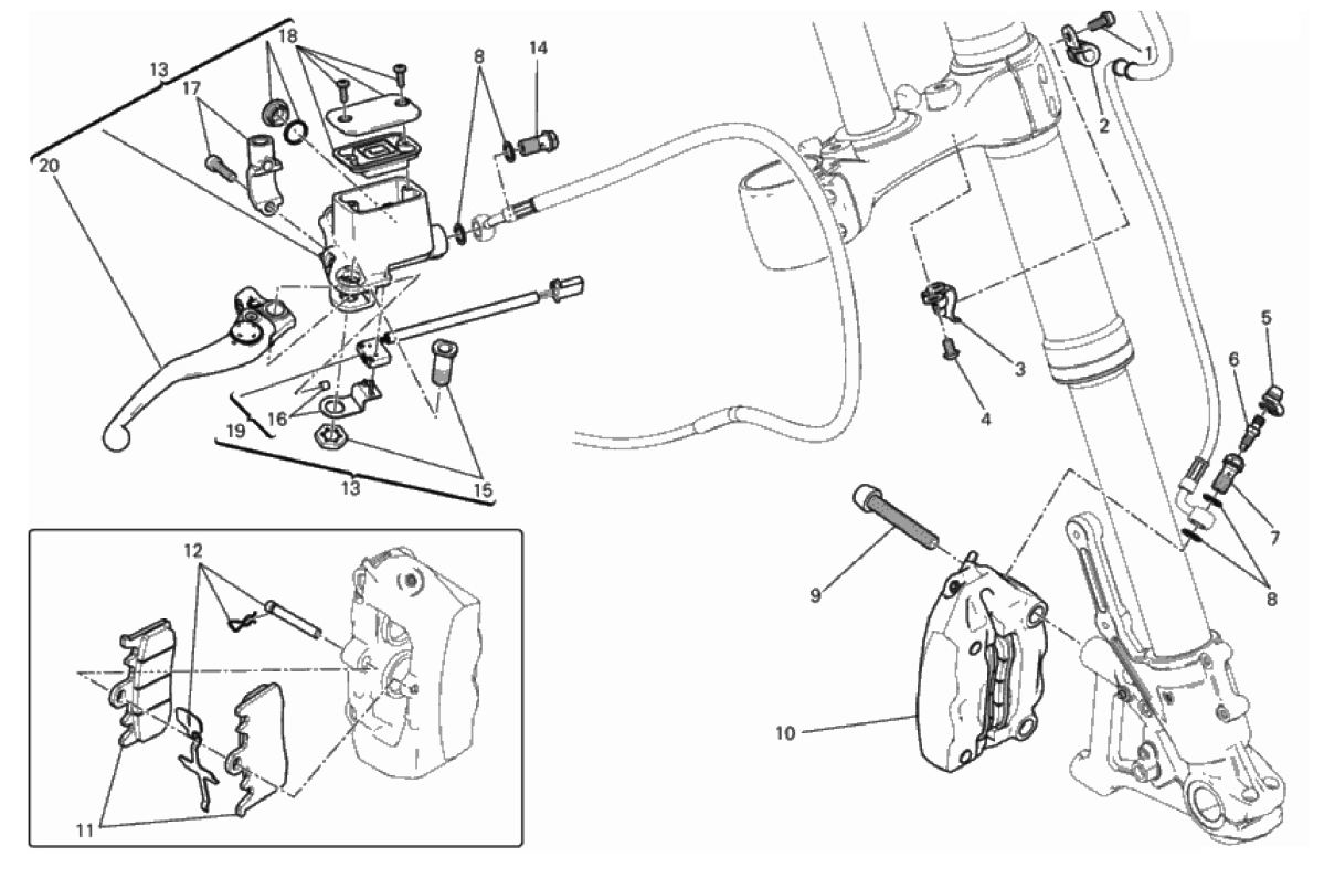 FRONT BRAKE SYSTEM 
