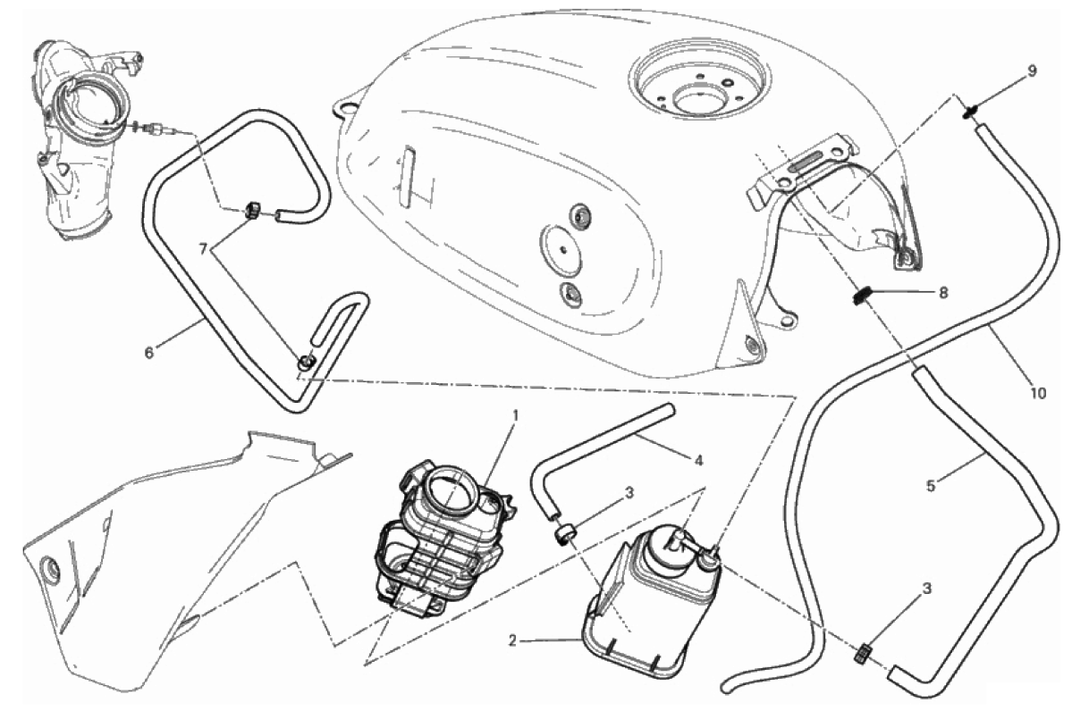 HOT AIR PIPE CANISTER 