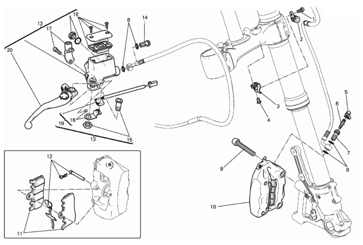 FRONT BRAKE SYSTEM 