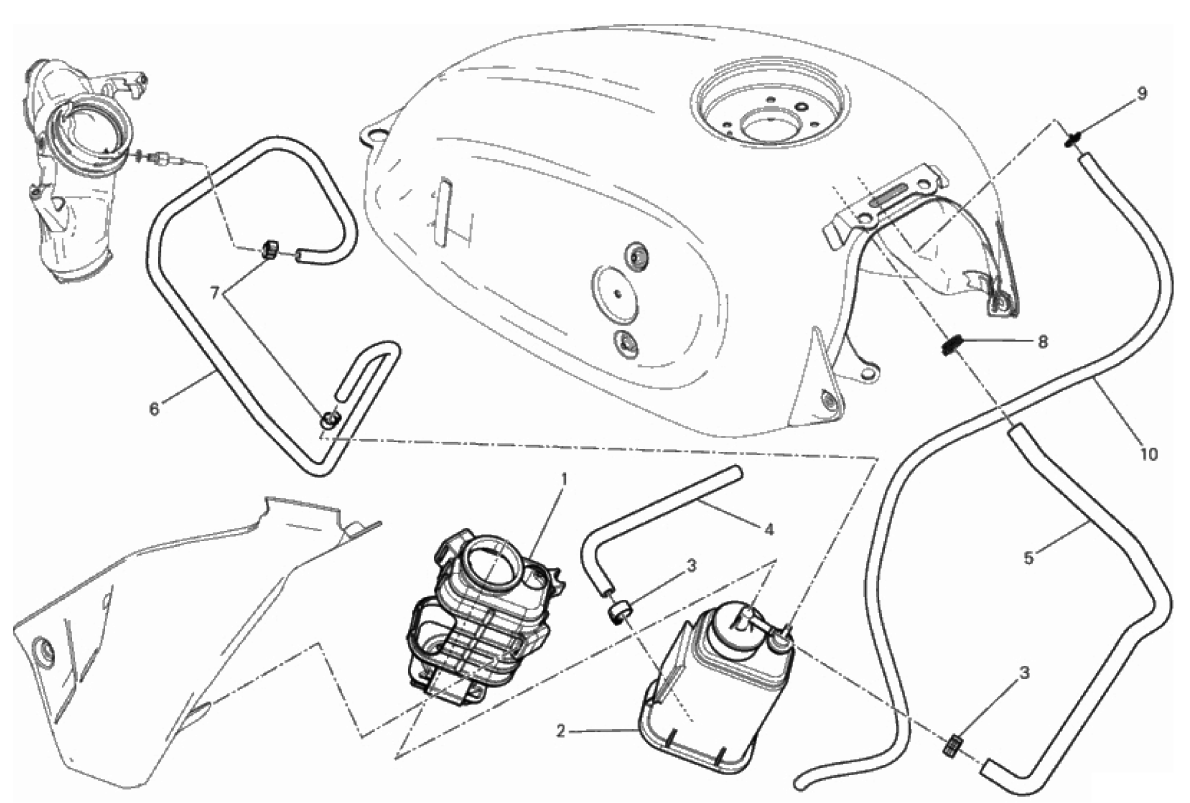 HOT AIR PIPE CANISTER 