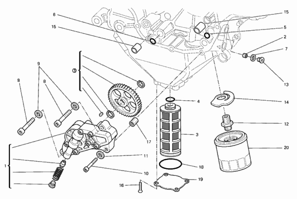 OIL PUMP - FILTER 