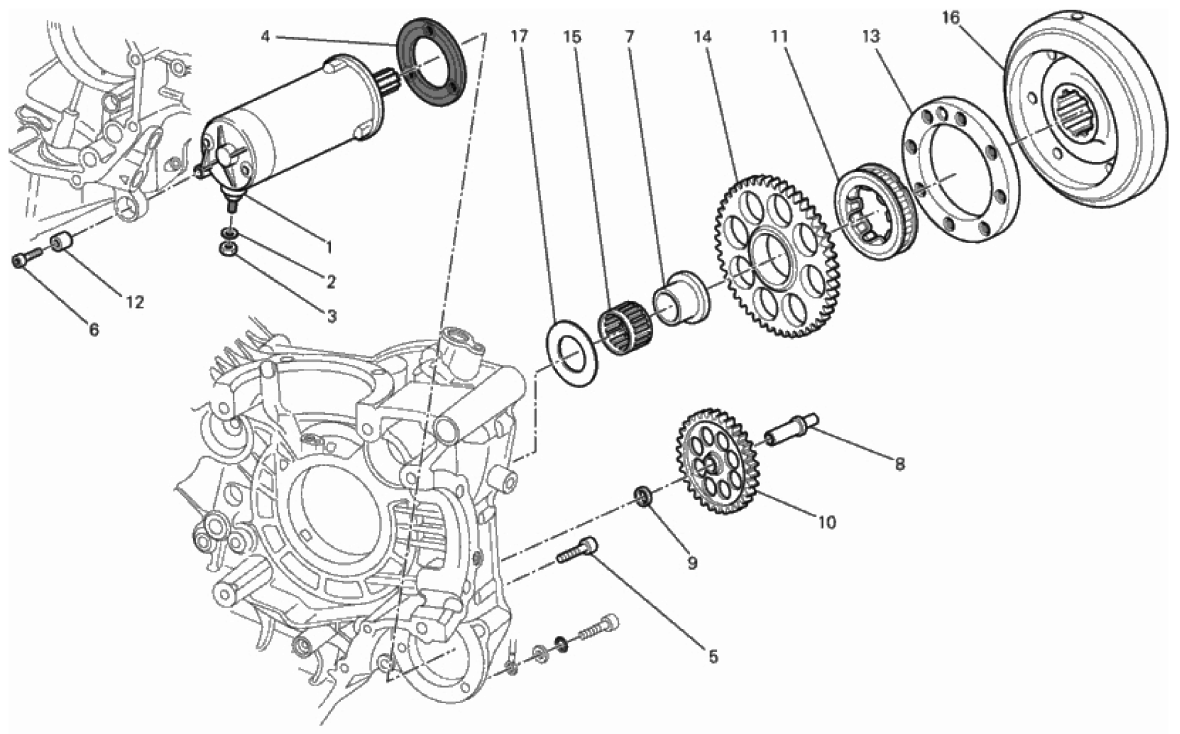 STARTING MOTOR 