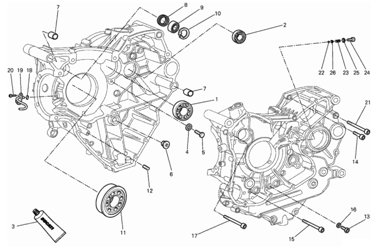 CRANKCASE BEARINGS 