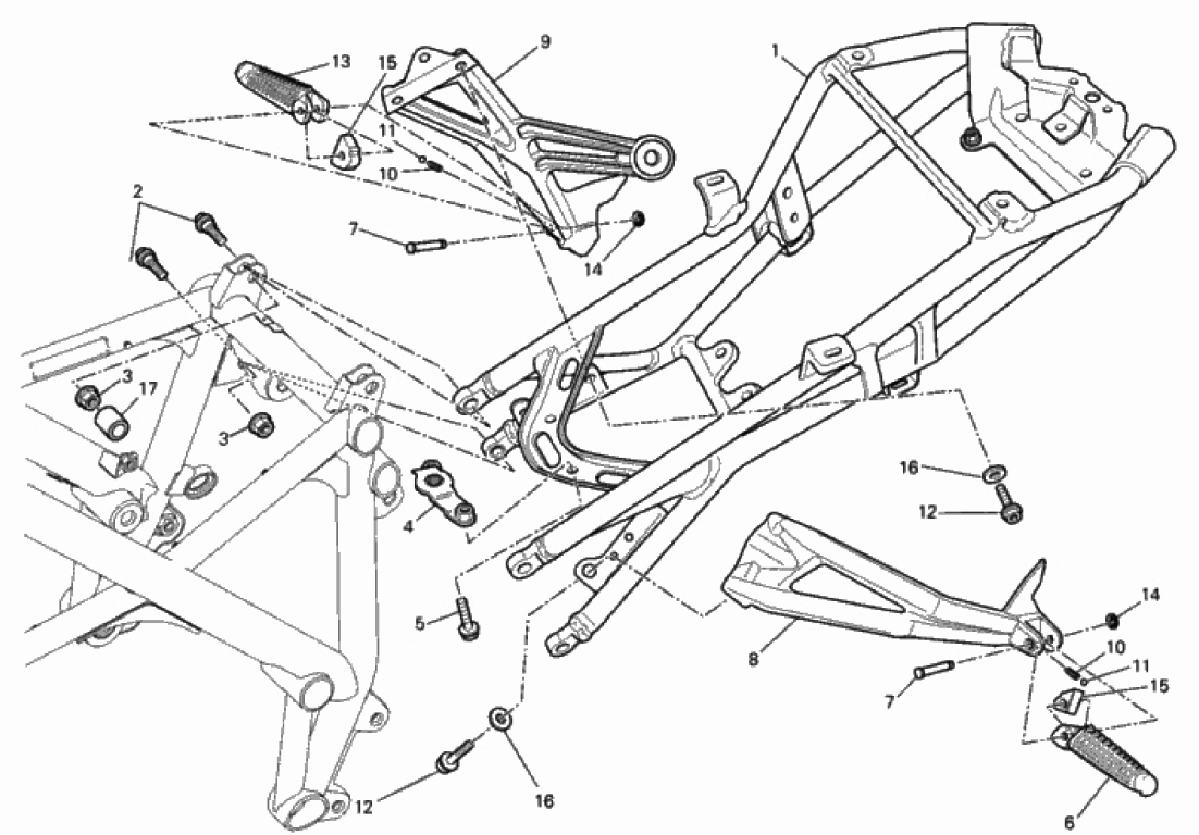 REAR FRAME 