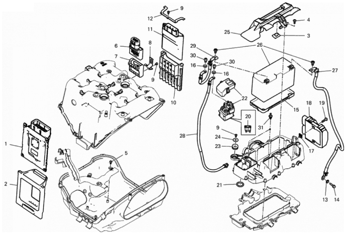 BATTERY HOLDER 
