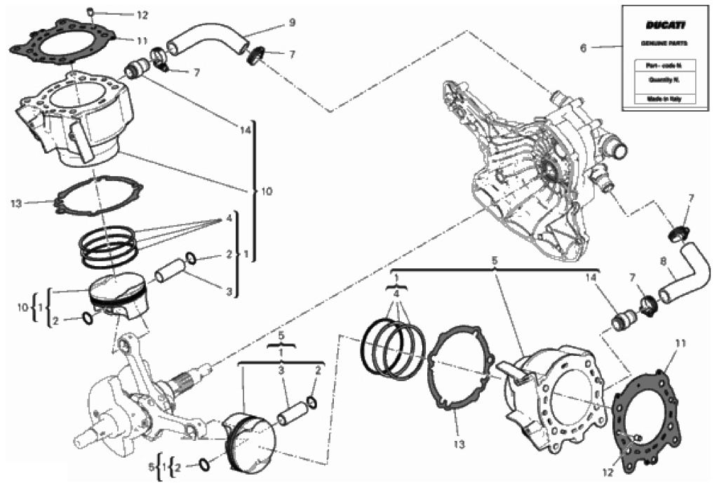 CYLINDERS - PISTONS 