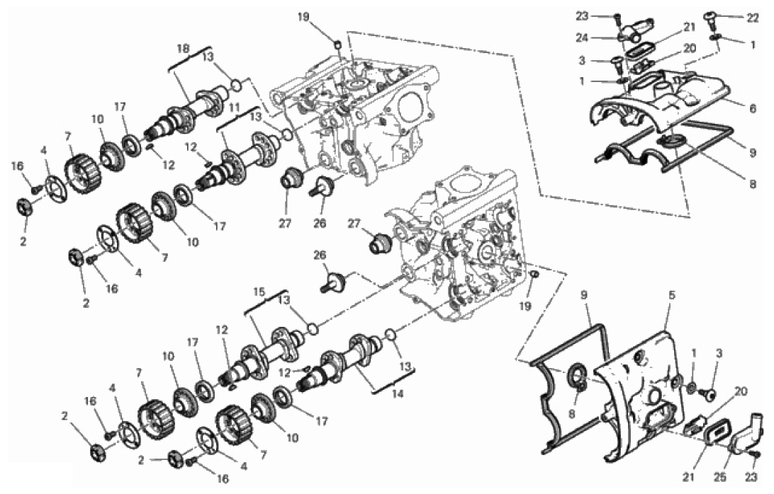 CYLINDER HEAD : TIMING SYSTEM 