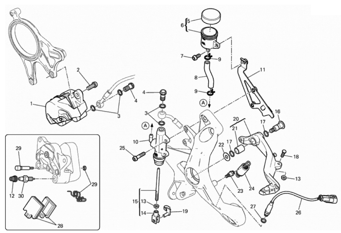 REAR BRAKE SYSTEM