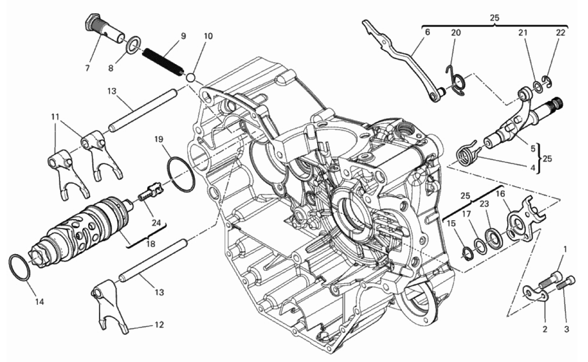 GEAR CHANGE MECHANISM 