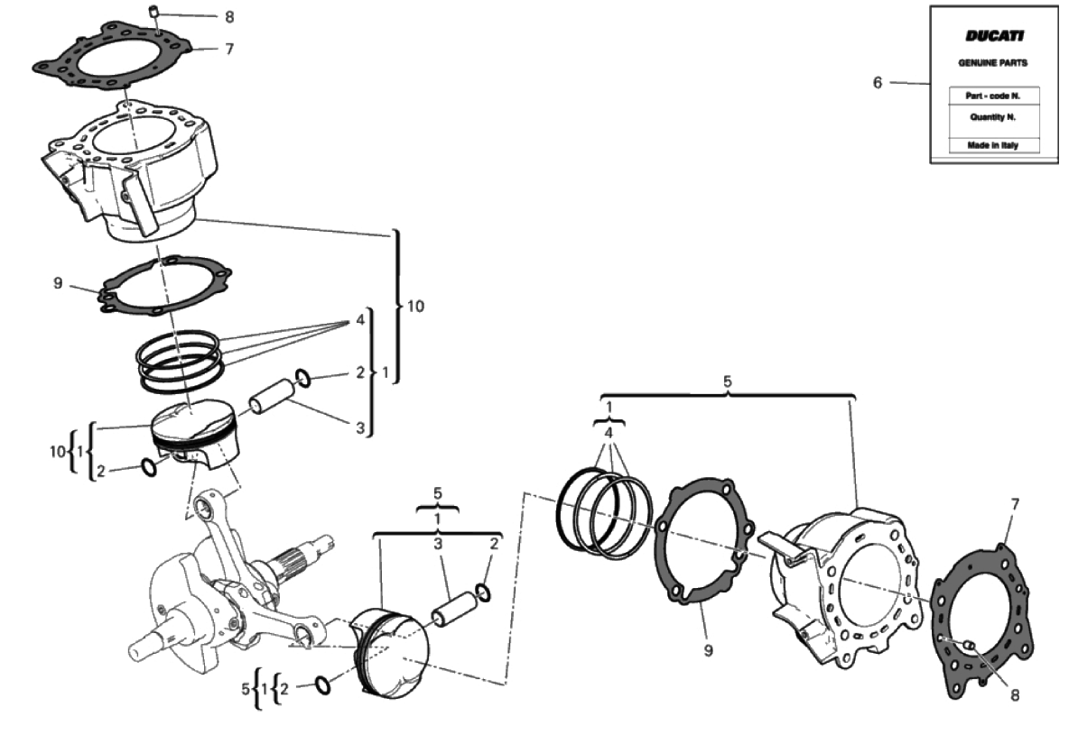 CYLINDERS - PISTONS 