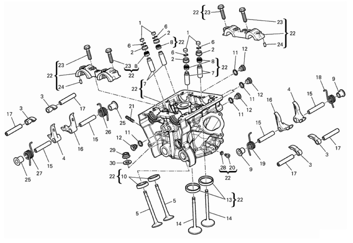 VERTICAL CYLINDER HEAD