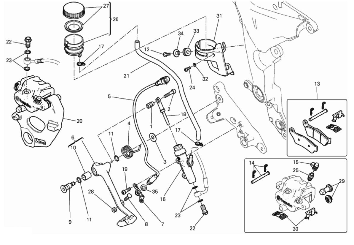 REAR BRAKING SYSTEM 