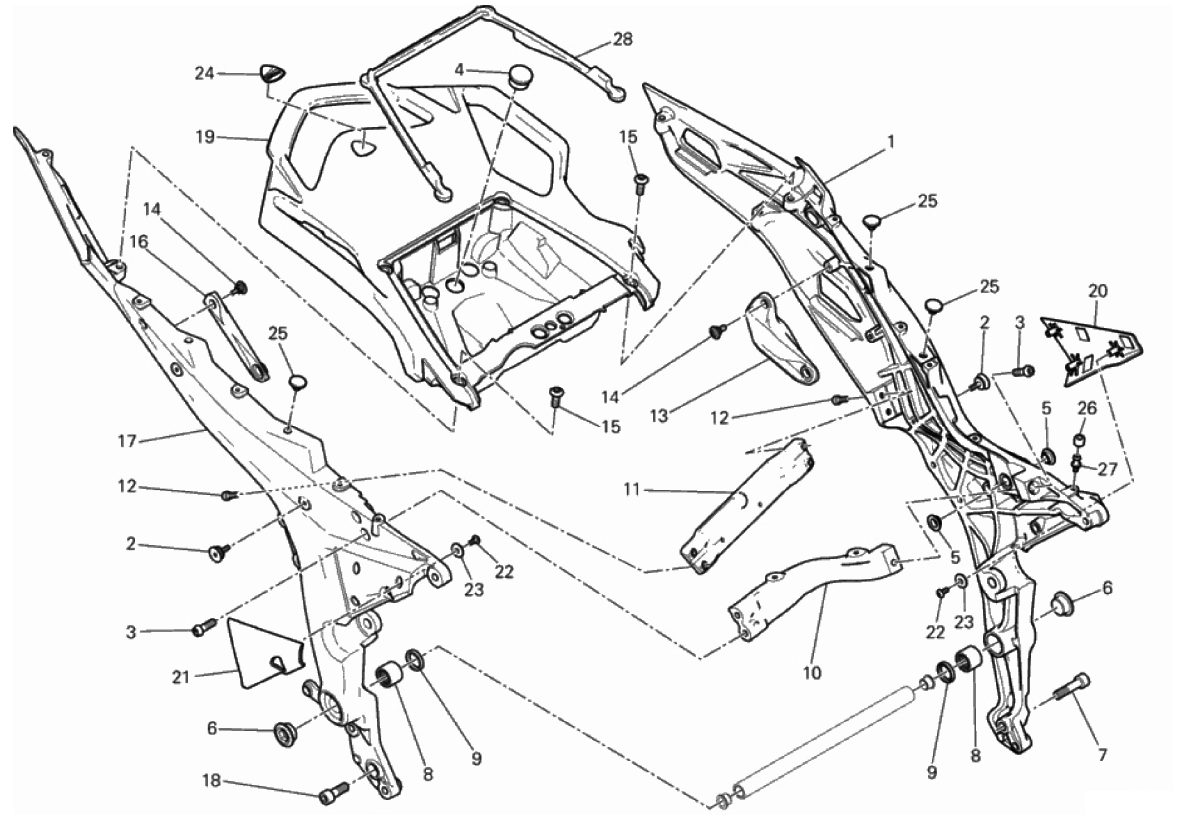 REAR FRAME COMP.