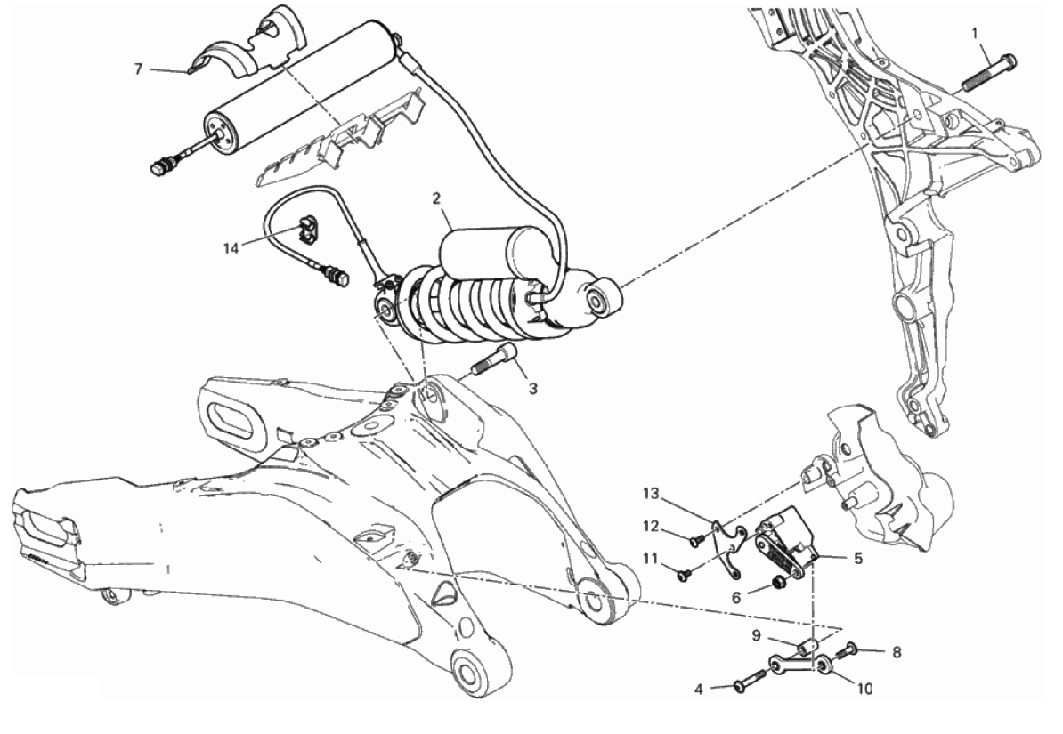 REAR SHOCK ABSORBER 