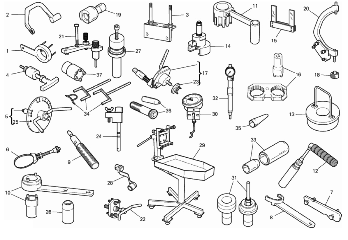 WORKSHOP SERVICE TOOLS 