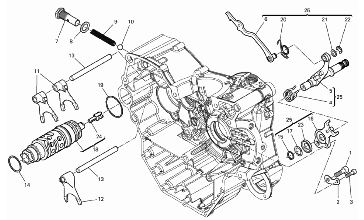 GEAR CHANGE MECHANISM 