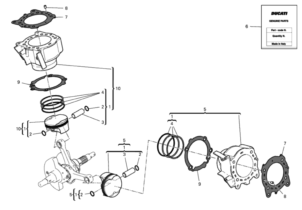 CYLINDERS - PISTONS 