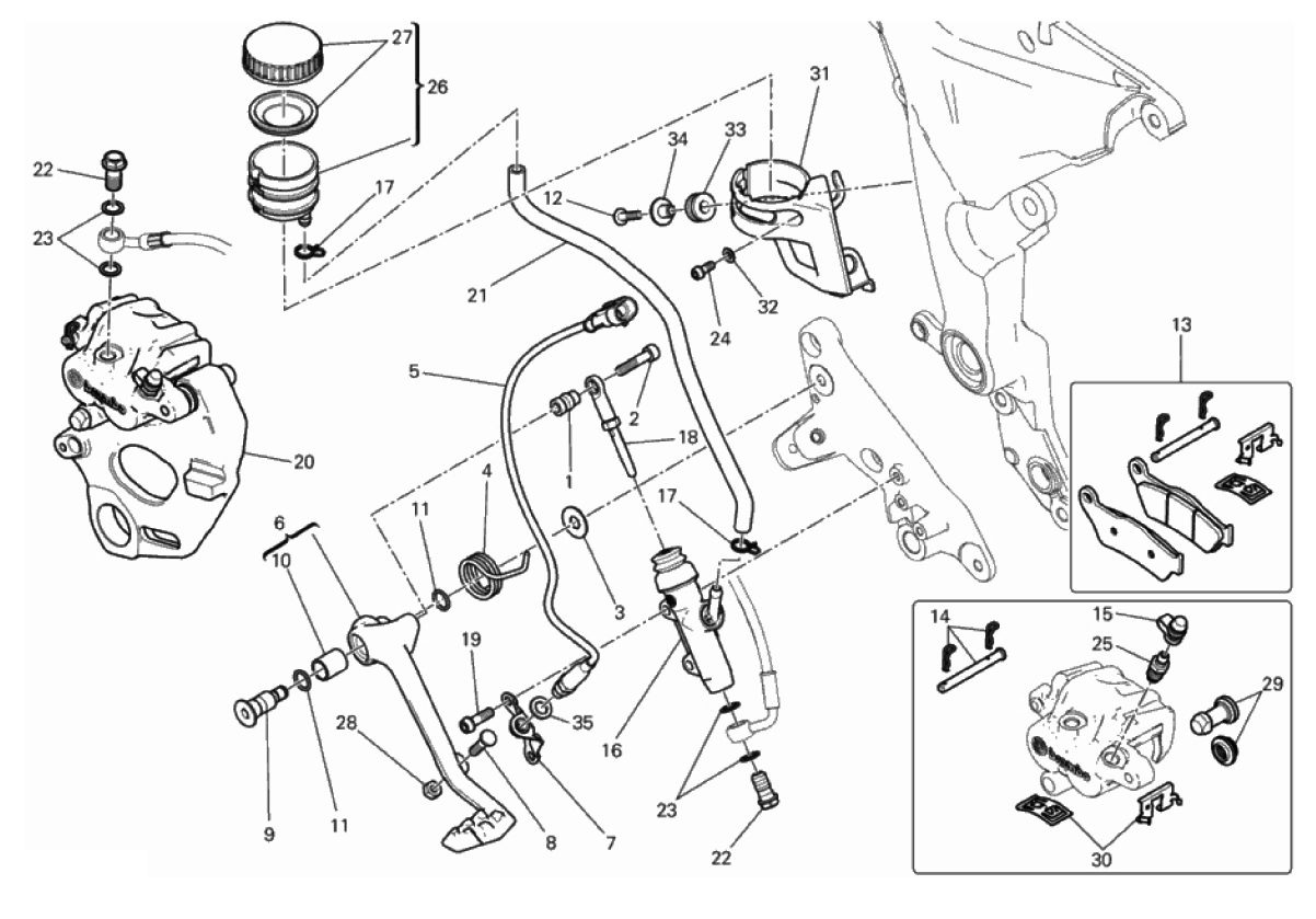 REAR BRAKING SYSTEM 