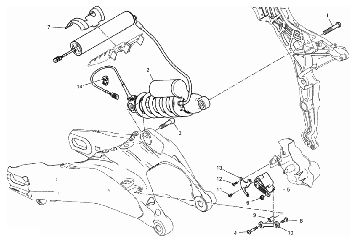 REAR SHOCK ABSORBER 