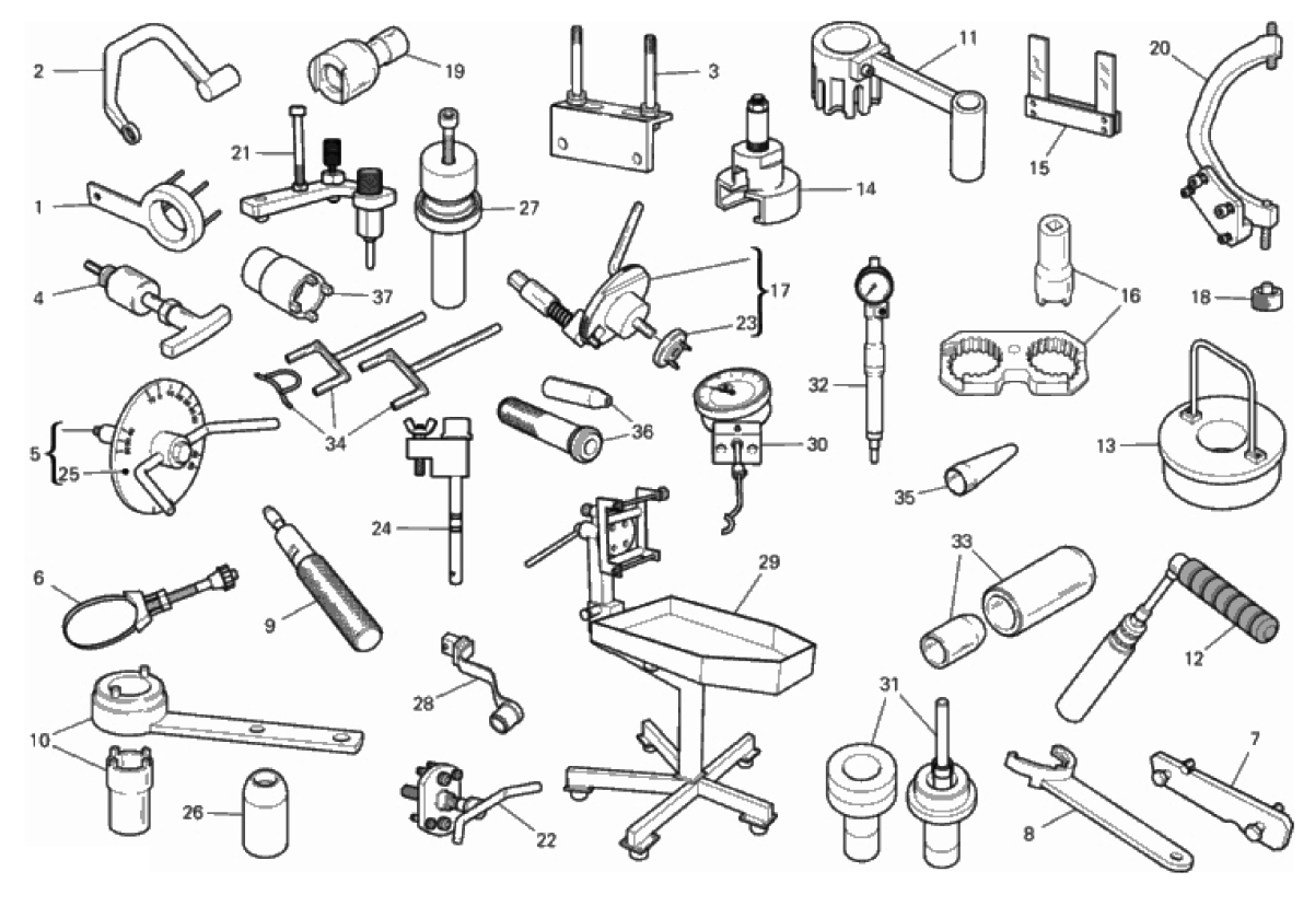 WORKSHOP SERVICE TOOLS 