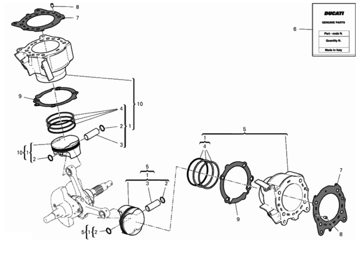 CYLINDERS - PISTONS 