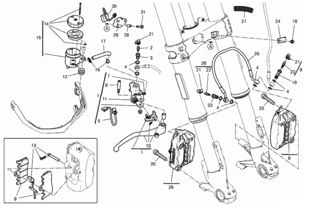 FRONT BRAKE SYSTEM 