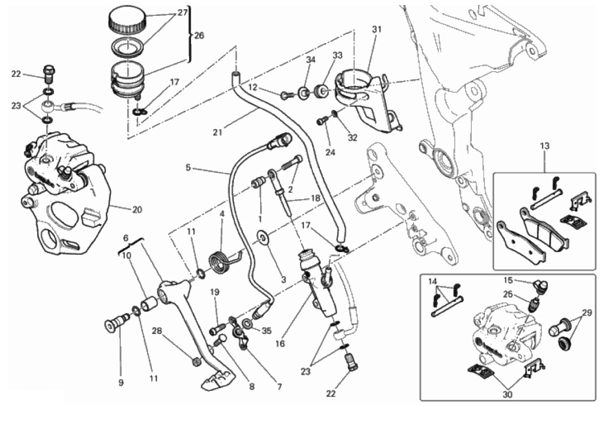 REAR BRAKING SYSTEM 