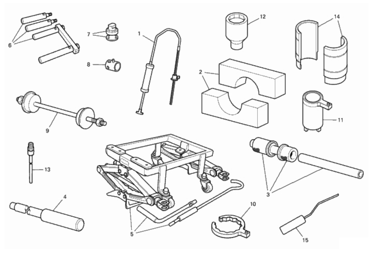 WORKSHOP SERVICE TOOLS 