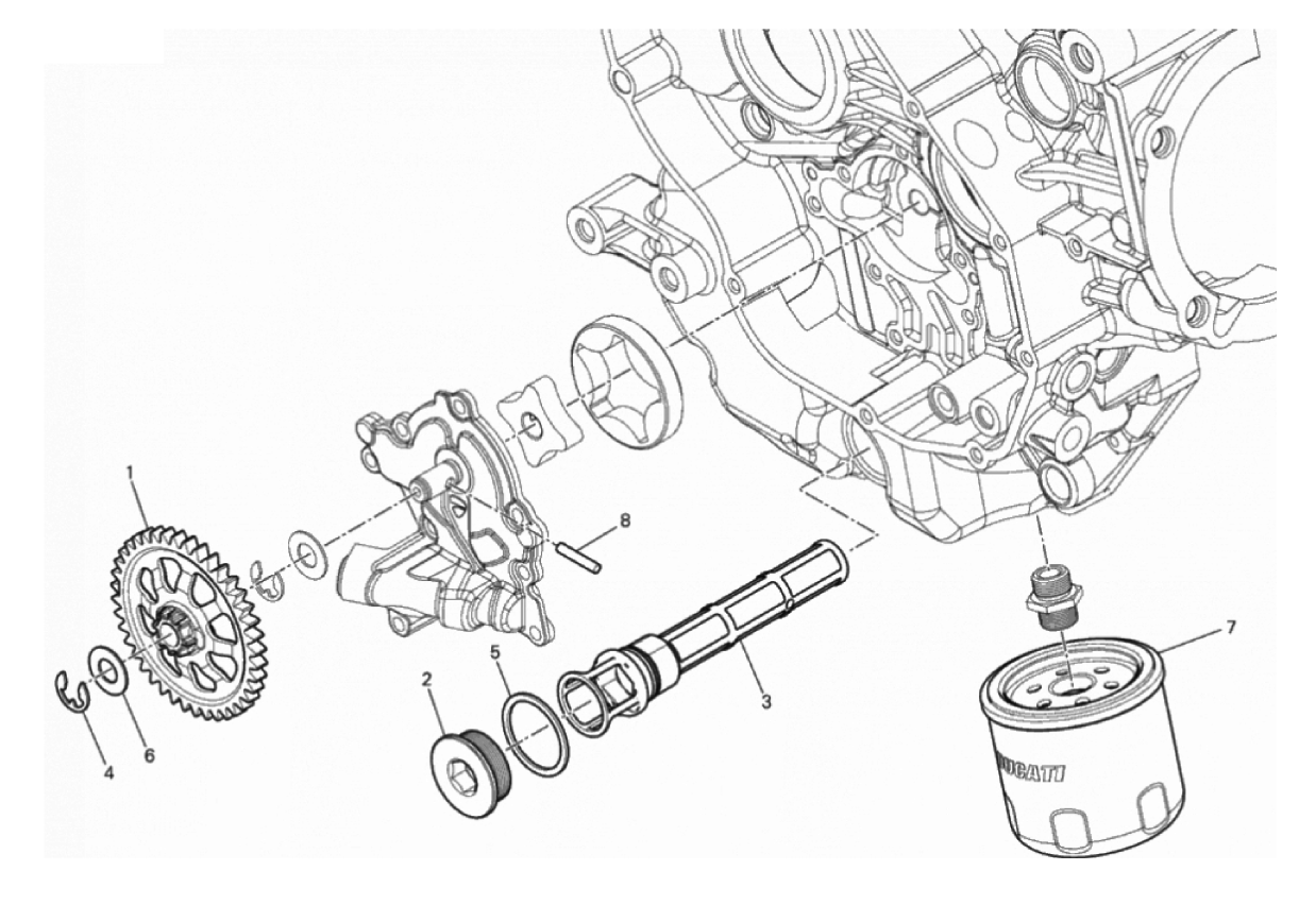 OIL PUMP - FILTER 