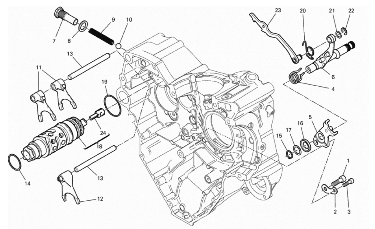 GEAR CHANGE MECHANISM 