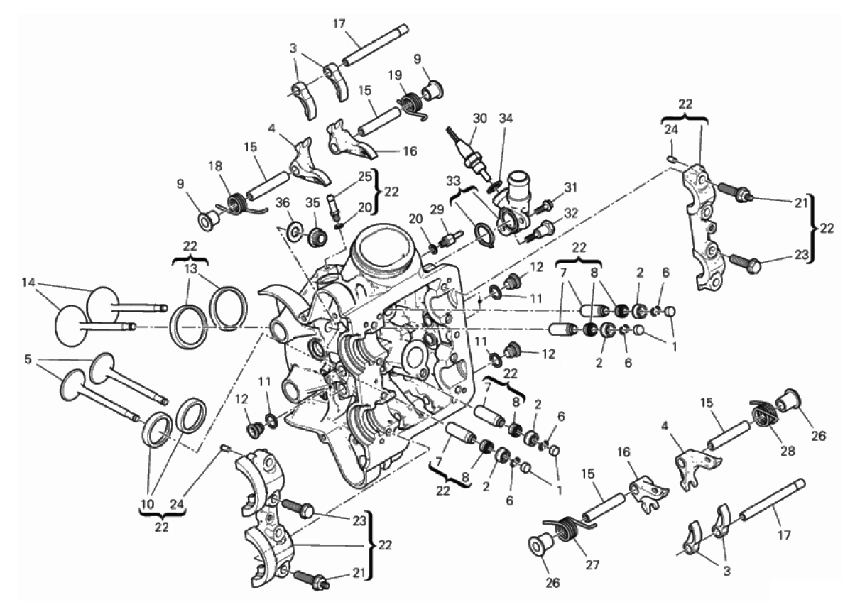 HORIZONTAL CYLINDER HEAD 