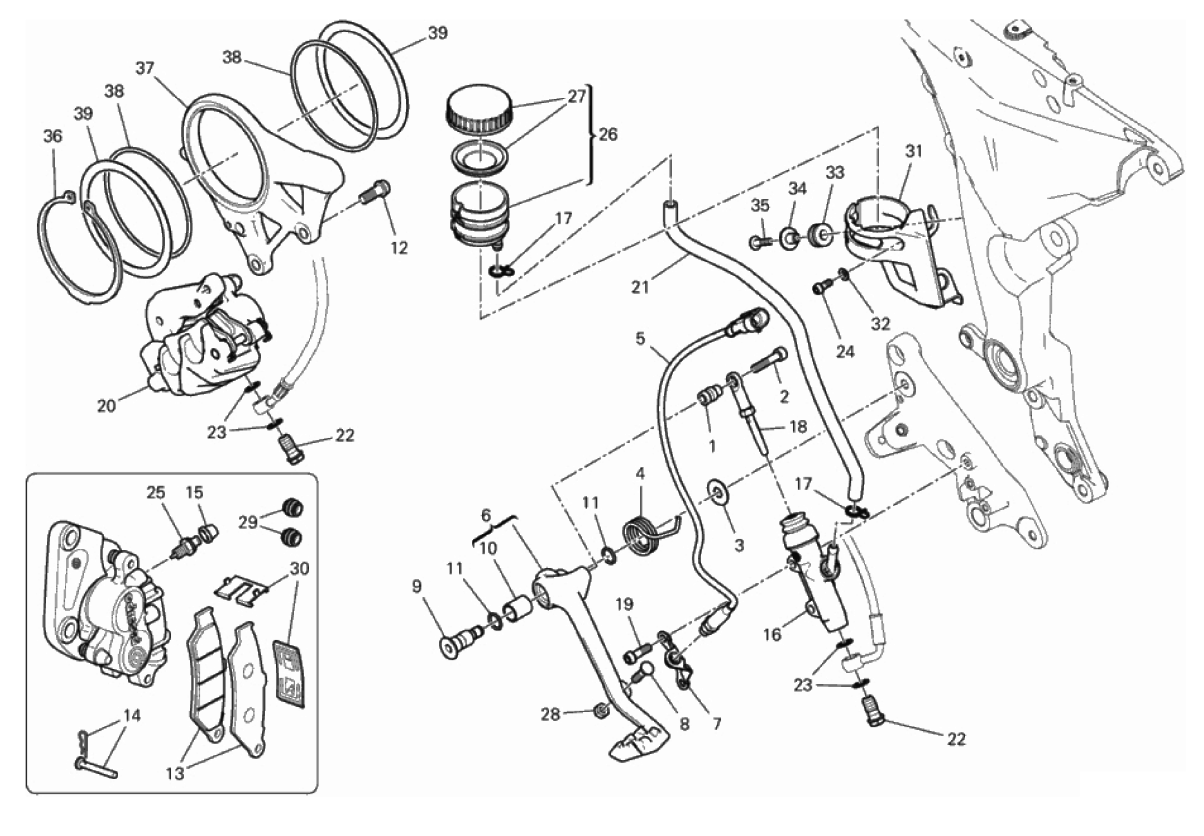 REAR BRAKING SYSTEM 
