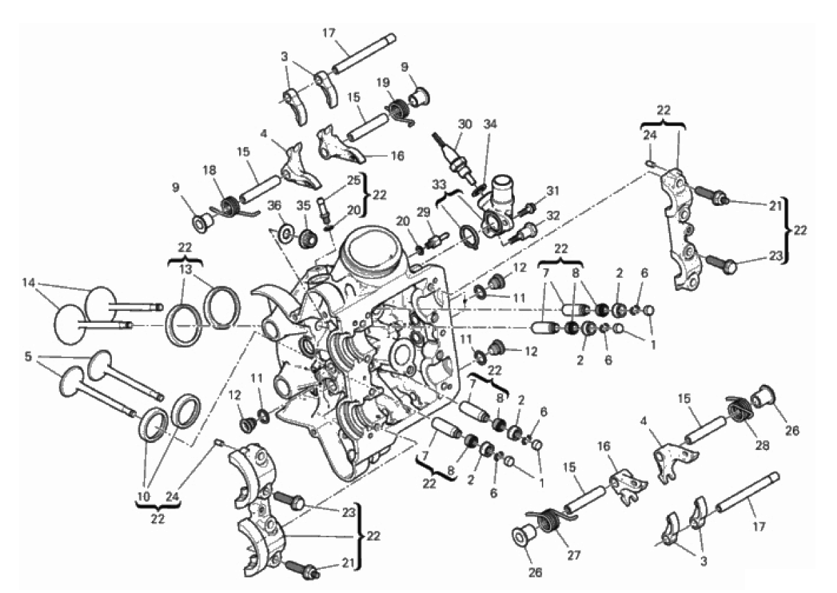 HORIZONTAL CYLINDER HEAD 