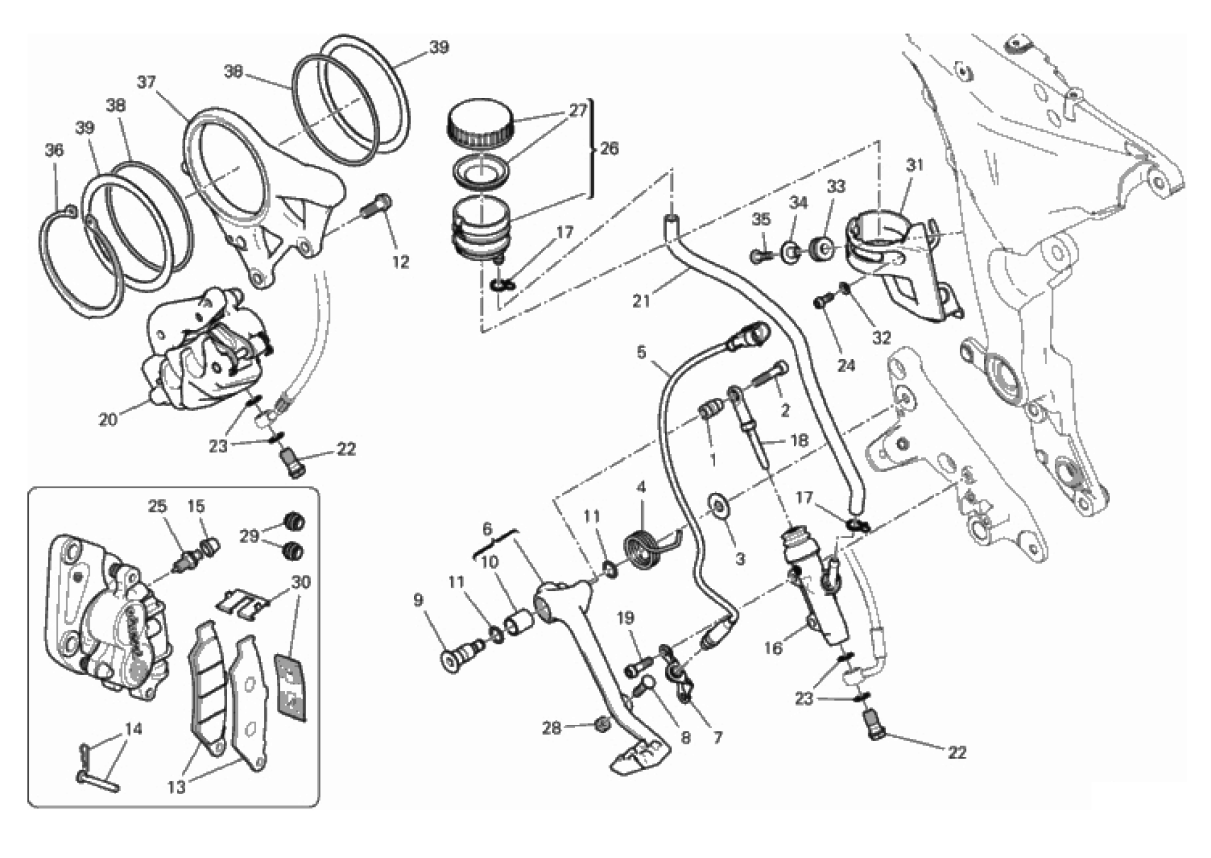 REAR BRAKING SYSTEM 