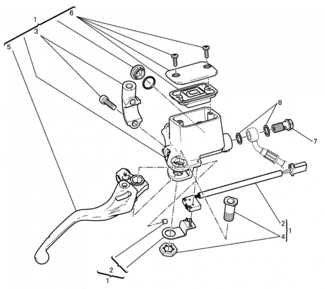 FRONT BRAKE PUMP 