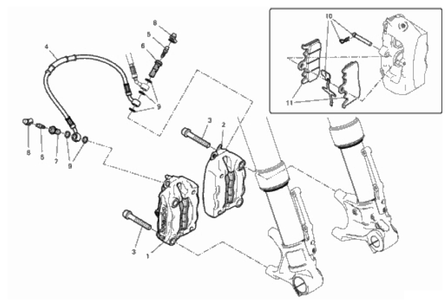 FRONT BRAKE SYSTEM 