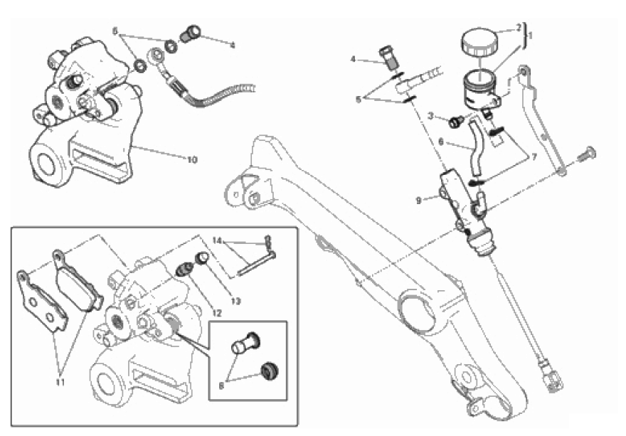 REAR BRAKE SYSTEM 