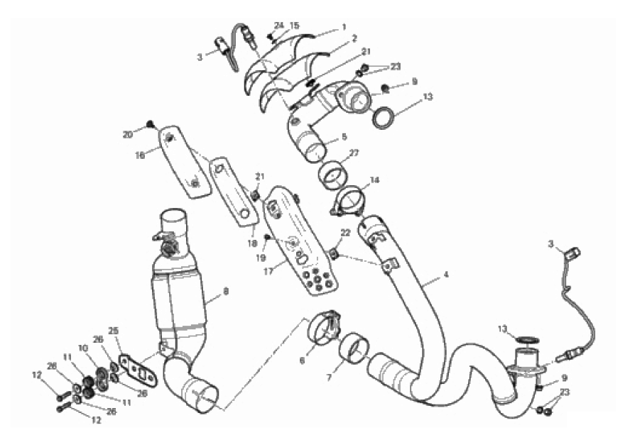 EXHAUST PIPE ASSY 