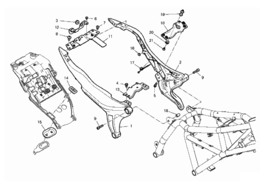 REAR FRAME COMP. 