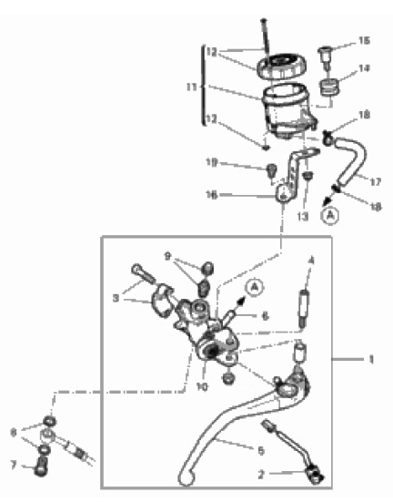 FRONT BRAKE PUMP 