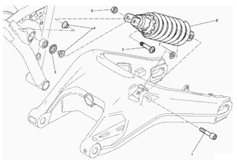 REAR SHOCK ABSORBER 