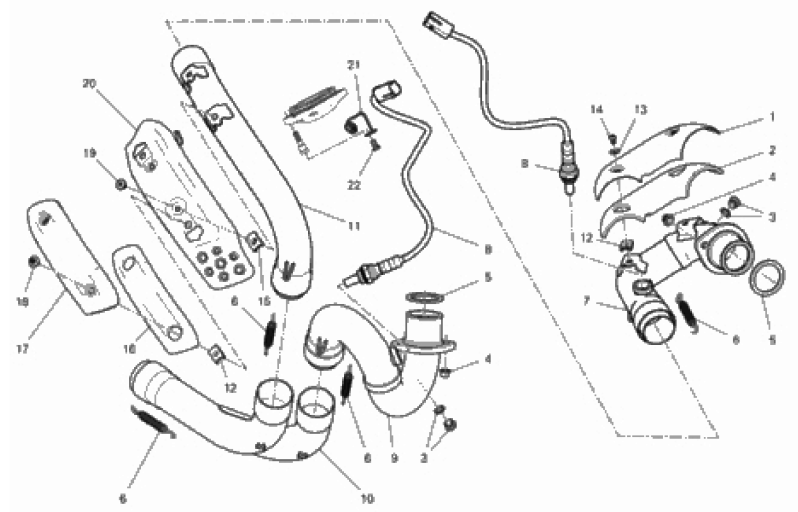 EXHAUST PIPE ASSY 