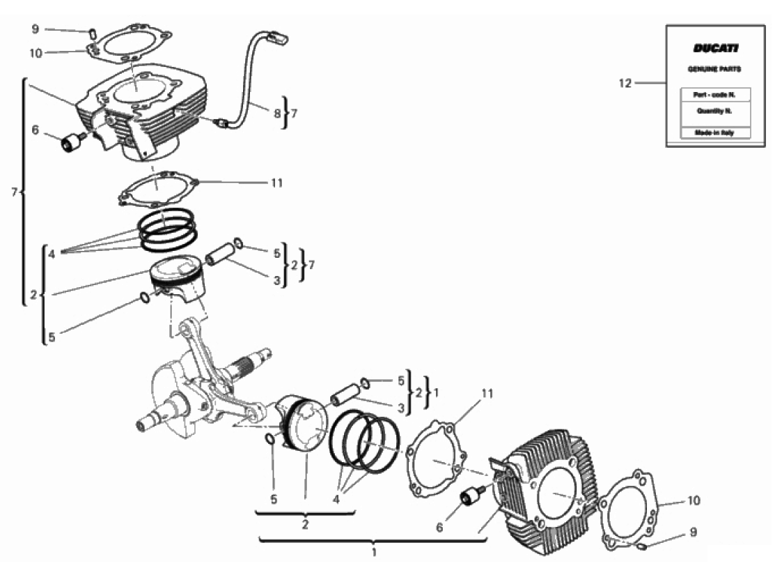 CYLINDERS - PISTONS 