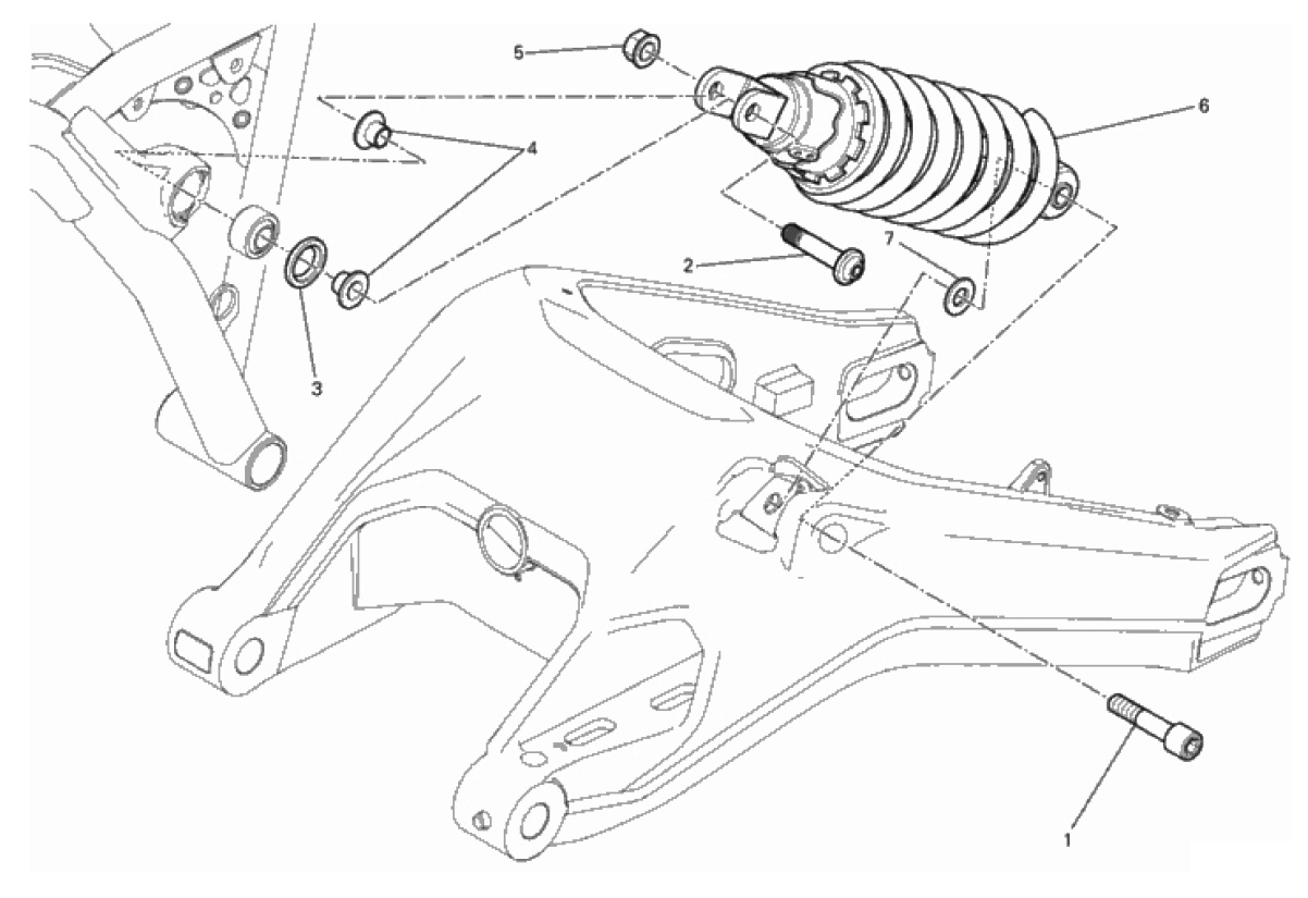 REAR SHOCK ABSORBER 
