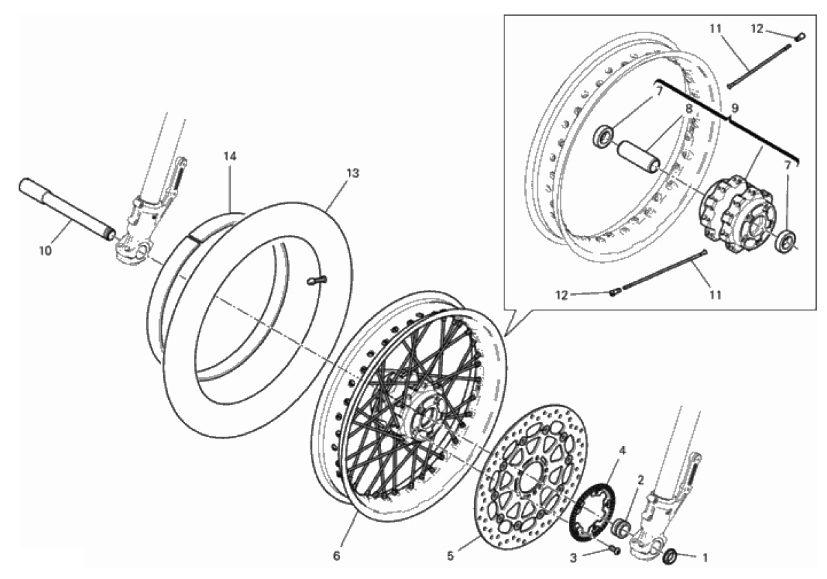 FRONT WHEEL 