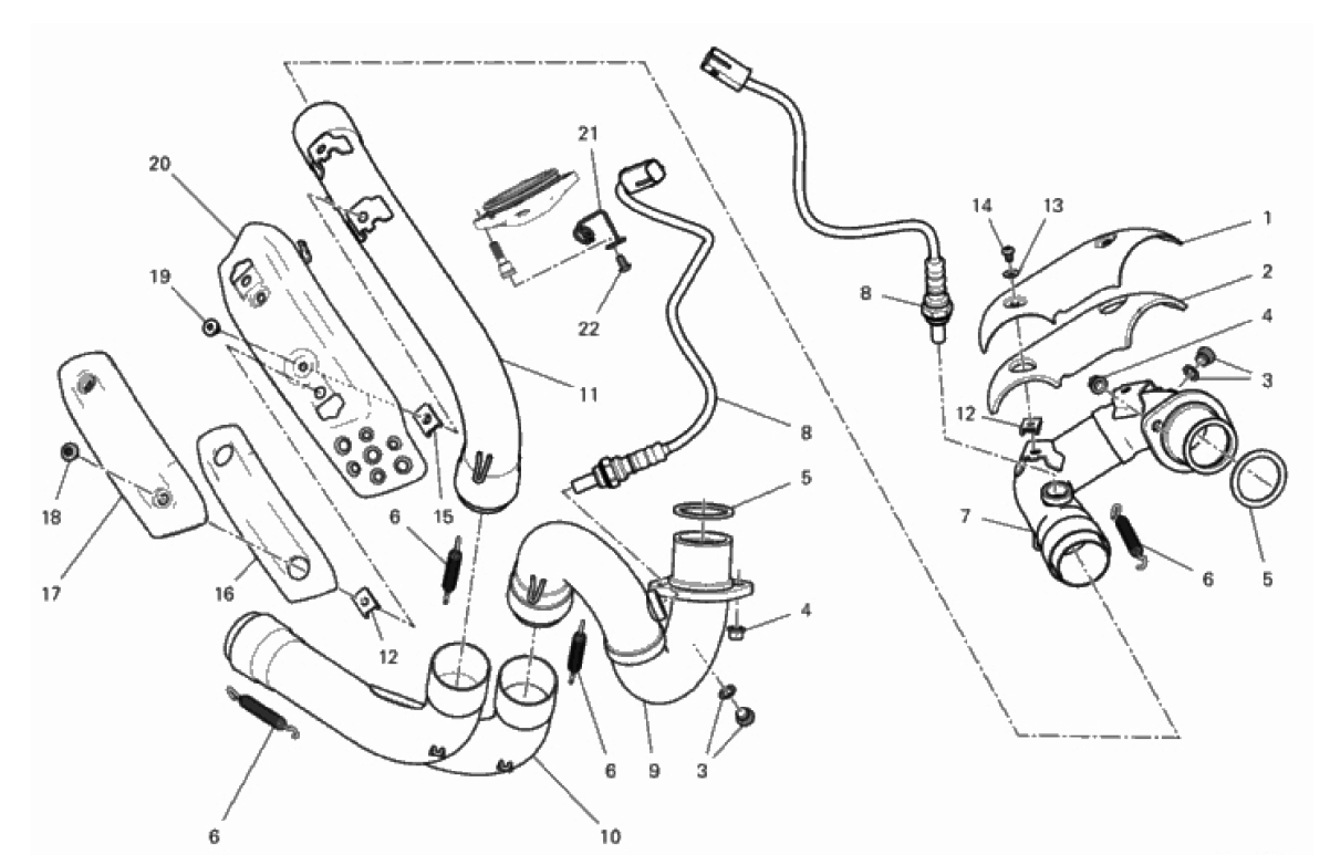 EXHAUST PIPE ASSY 