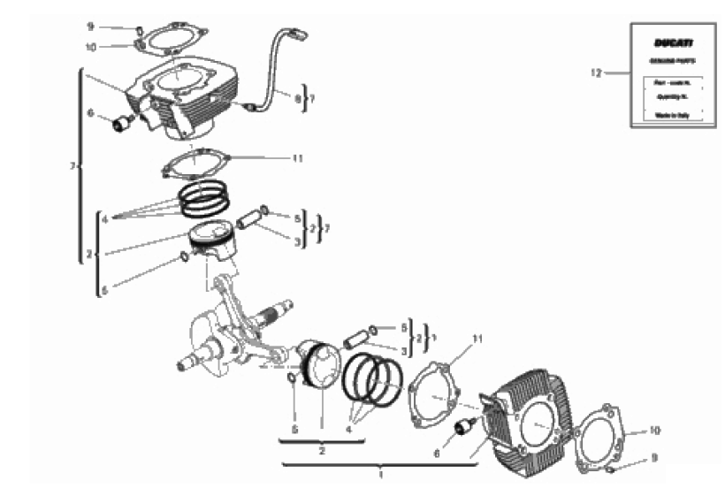 CYLINDERS - PISTONS 