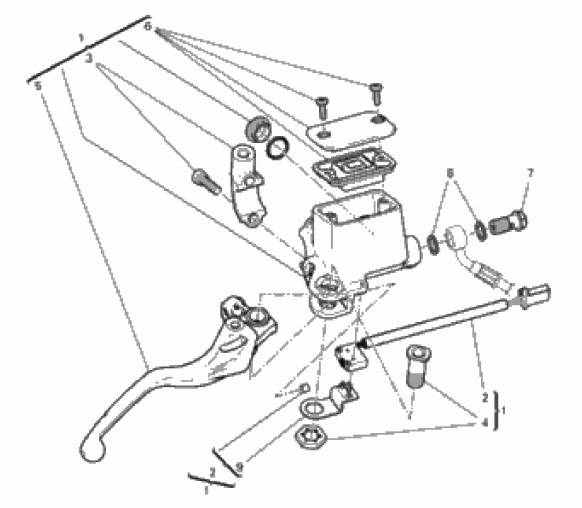 FRONT BRAKE PUMP 