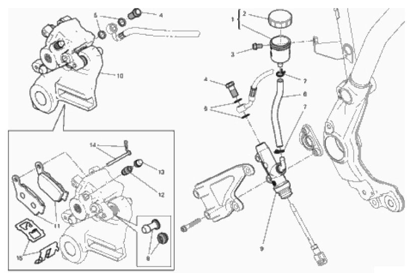 REAR BRAKE SYSTEM 